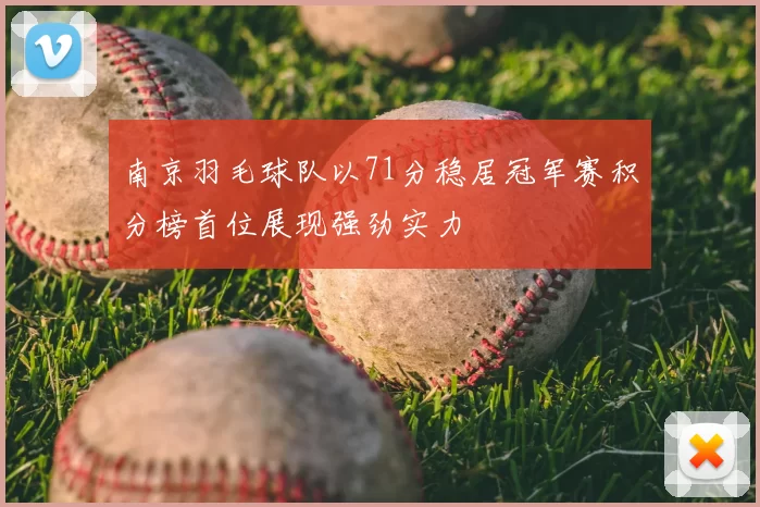 南京羽毛球队以71分稳居冠军赛积分榜首位展现强劲实力
