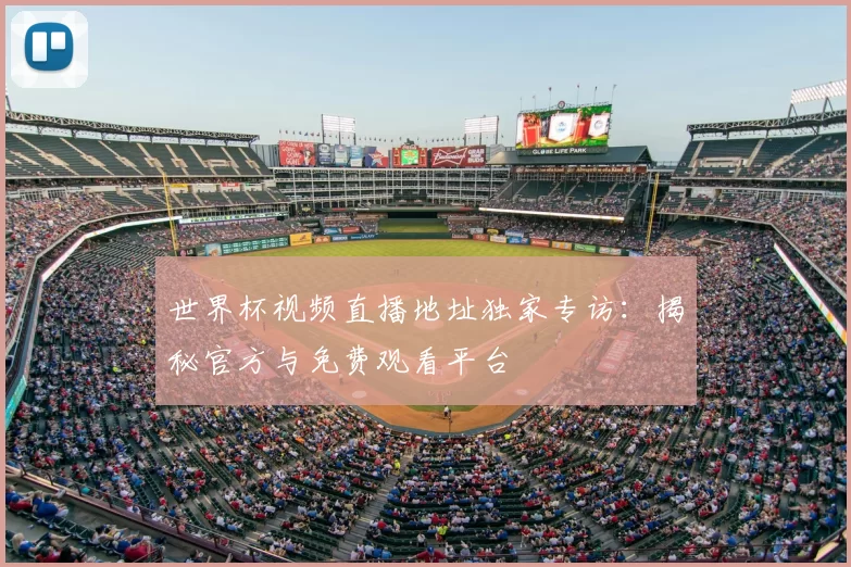 世界杯视频直播地址独家专访：揭秘官方与免费观看平台